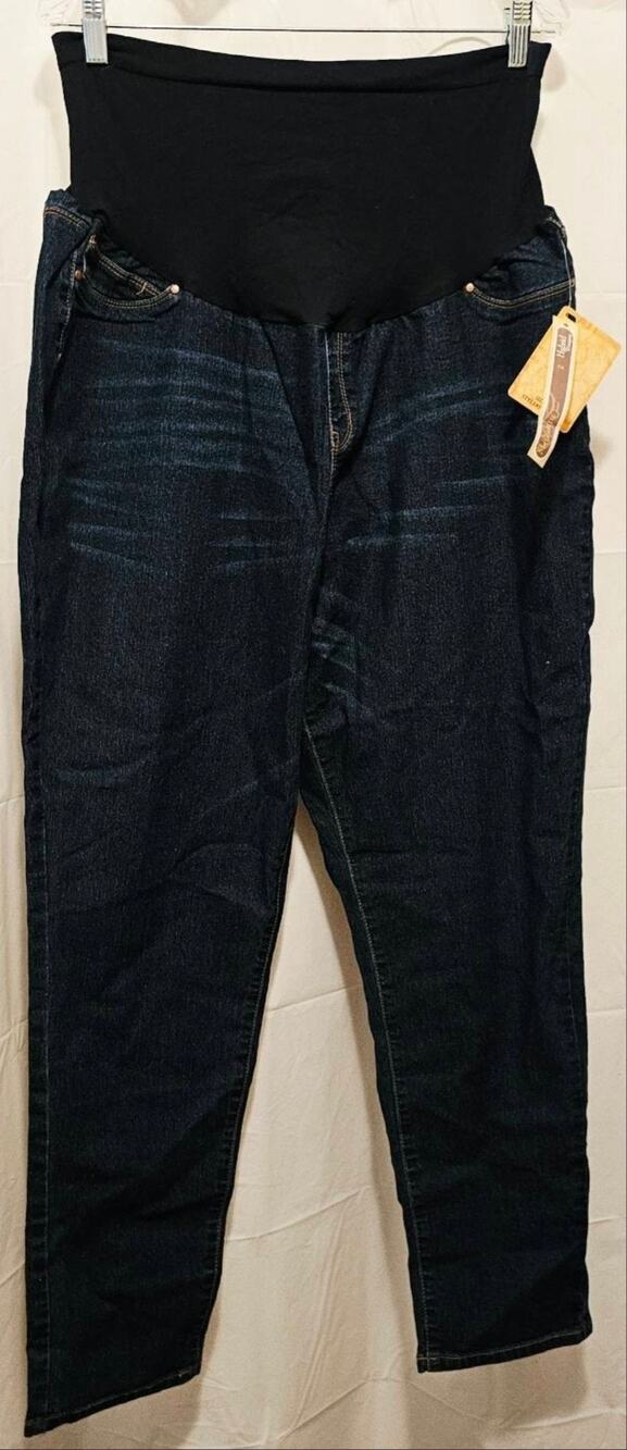 Hybrid & Co Maternity Over The Belly Pull-On Stretch Jeans Women’s Size 3X NWT